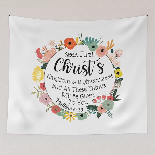 Item preview, Matthew 6:23 Seek First designed and sold by RockyPatch.