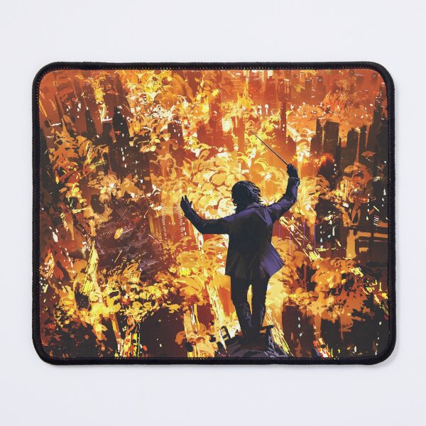 Item preview, Burning City Symphony designed and sold by ONORMAL.
