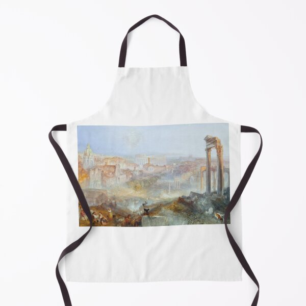 Item preview, J. M. W. Turner Landscape Painting, "Modern Rome - Campo Vacino" designed and sold by FineArtLover.