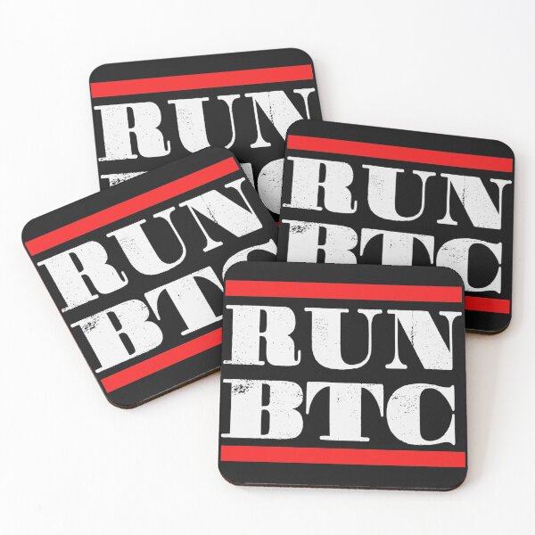 Item preview, Run BTC , bitcoin lovers and Bitcoin HODLers  designed and sold by yxaxcx.