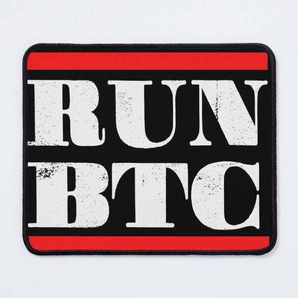 Item preview, Run BTC , bitcoin lovers and Bitcoin HODLers designed and sold by yxaxcx.