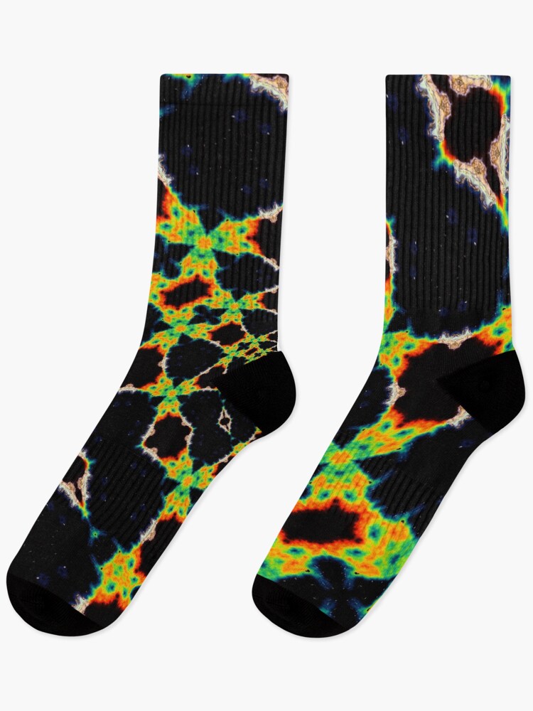 Thumbnail 1 of 5, Socks, Heat Signature designed and sold by ArtsyPrincess.