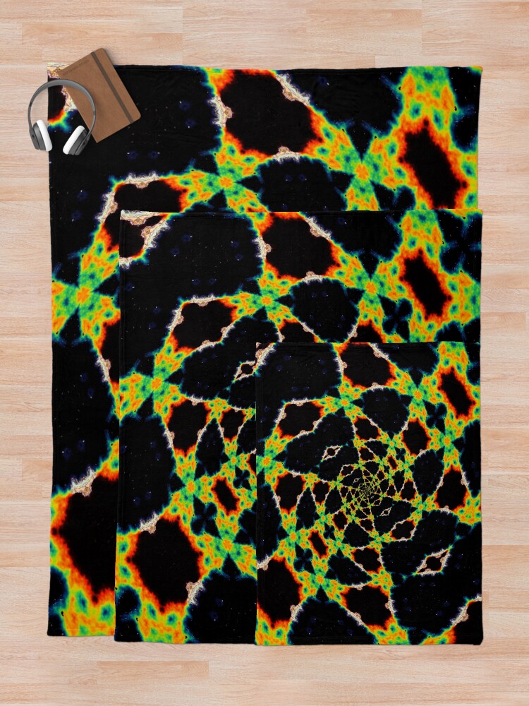 Thumbnail 5 of 6, Throw Blanket, Heat Signature designed and sold by ArtsyPrincess.