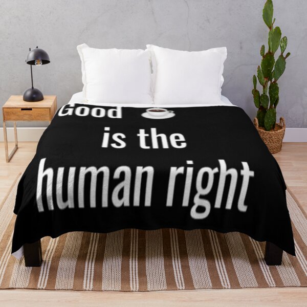 Item preview, Coffee is the human right designed and sold by MaxManN1.