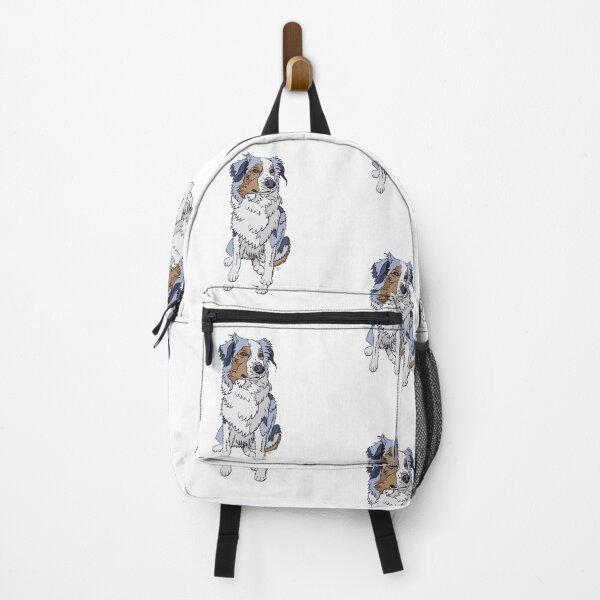 Item preview, Blue Australian Shepherd designed and sold by MountainLyonArt.