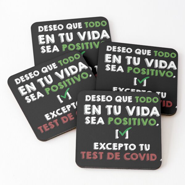Item preview, Deseo que todo en tu vida sea positivo, excepto tu test de covid designed and sold by croscreates.