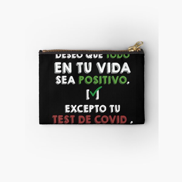Item preview, Deseo que todo en tu vida sea positivo, excepto tu test de covid designed and sold by croscreates.