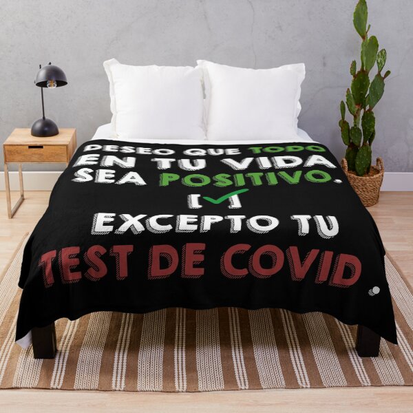 Item preview, Deseo que todo en tu vida sea positivo, excepto tu test de covid designed and sold by croscreates.