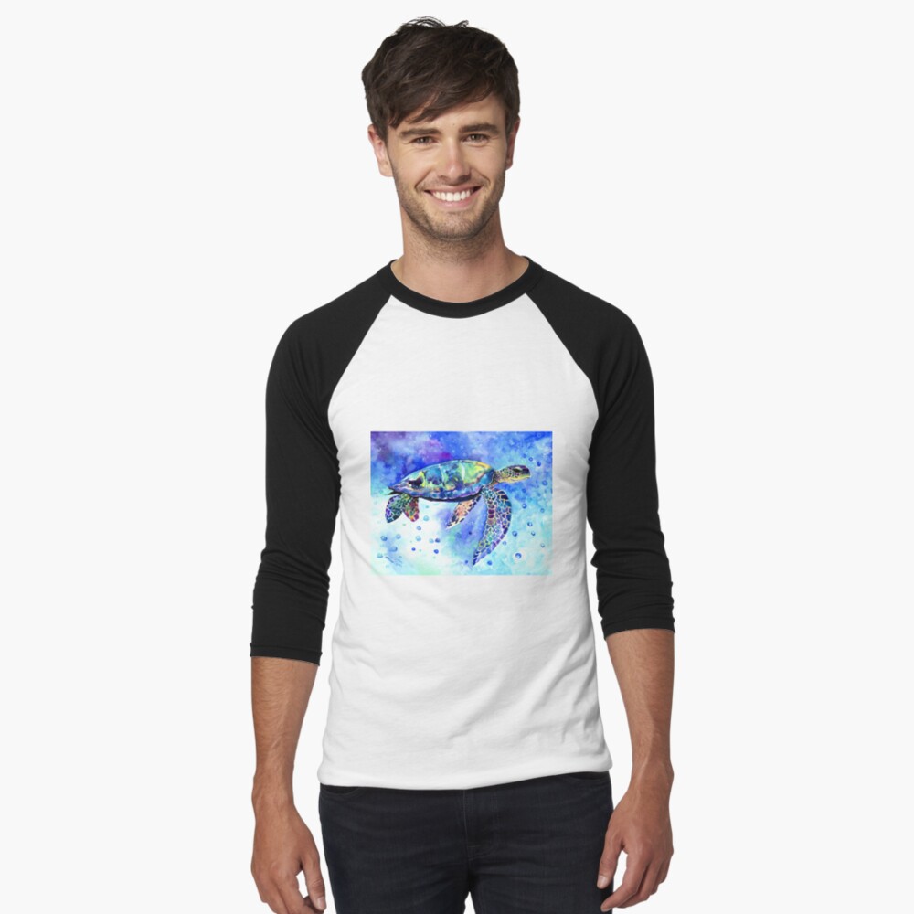 Item preview, Baseball ¾ Sleeve T-Shirt designed and sold by surenart.