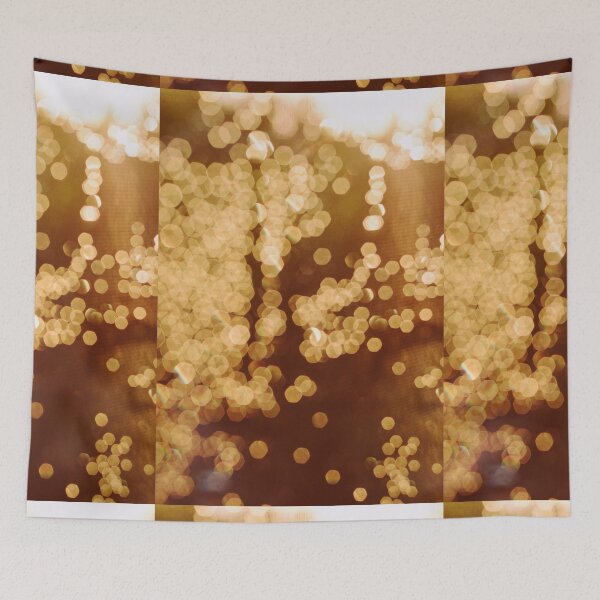 Item preview, Beautiful Gold Bokeh Lights designed and sold by newburyboutique.