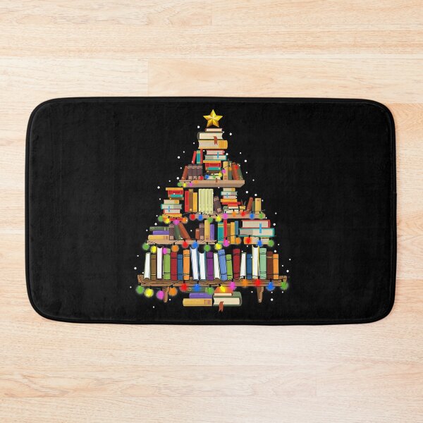 Item preview, Christmas Library Tree Gift For Librarian And Book Lover designed and sold by ShopRedSquares.