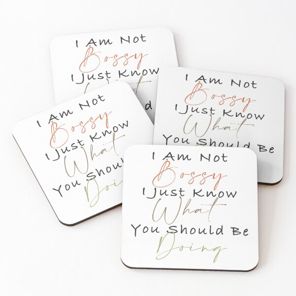 Item preview, Im Not Bossy I Just Know What I Should Be Doing designed and sold by MqHStore.