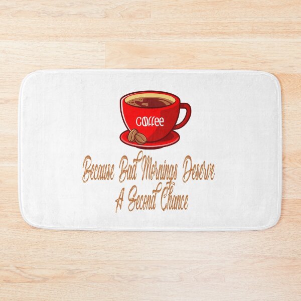 Item preview, Coffee Because Bad Mornings Deserve A Second Chance Cool Design Gift For Coffee Lovers And Barista designed and sold by Cupsofdreams.