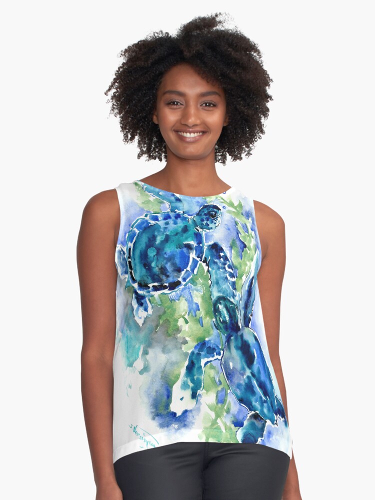 Item preview, Sleeveless Top designed and sold by surenart.