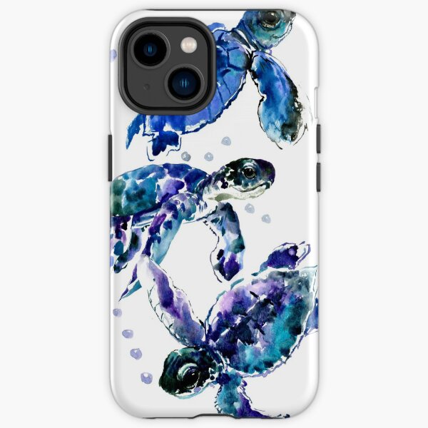 Three Sea Turtles iPhone Tough Case