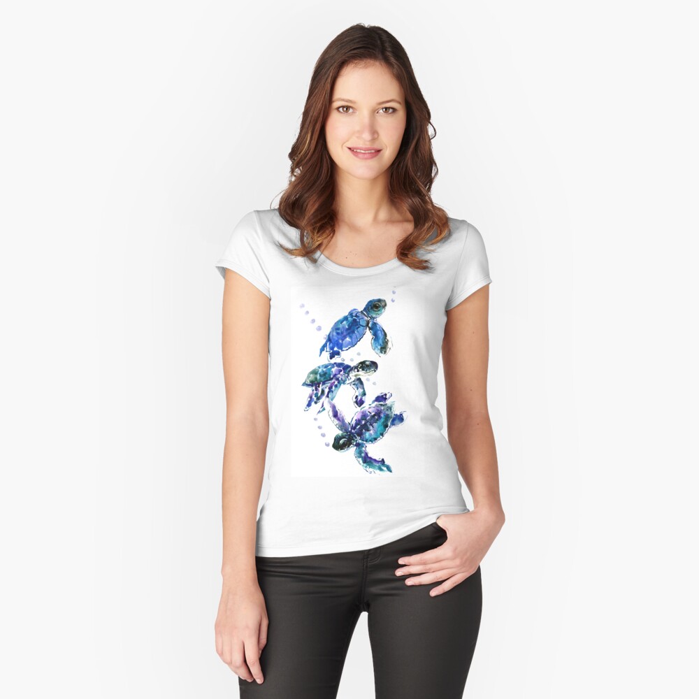 Item preview, Fitted Scoop T-Shirt designed and sold by surenart.