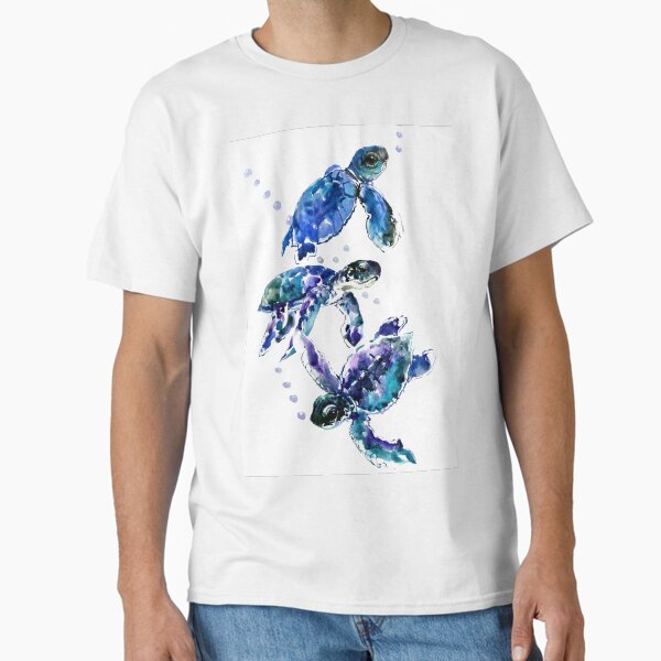 Three Sea Turtles Classic T-Shirt