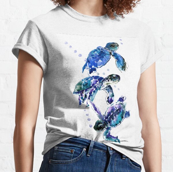 Three Sea Turtles Classic T-Shirt