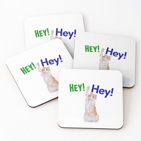 Item preview, cat sayes hey designed and sold by DreamBigStore.