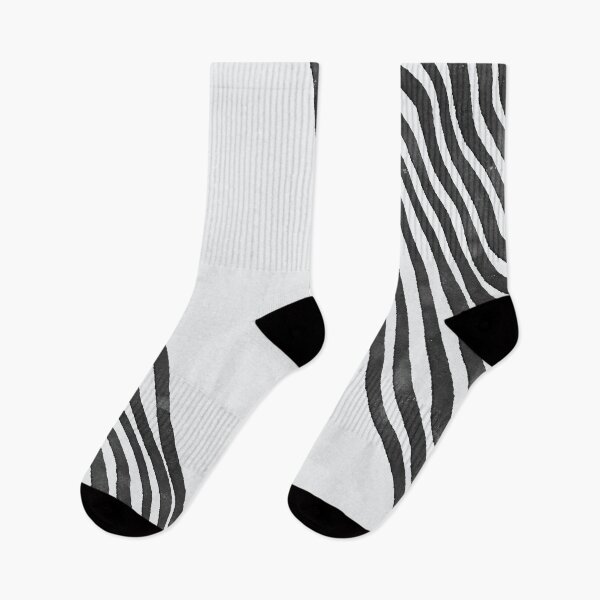 Item preview, Hand drawn black and white zebra pattern designed and sold by xeniaskazka.