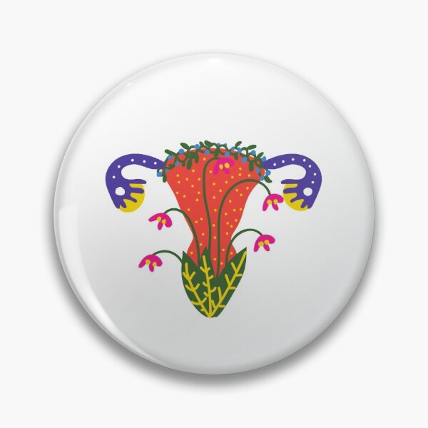 Item preview, Cute flowers uterus designed and sold by myriamec.