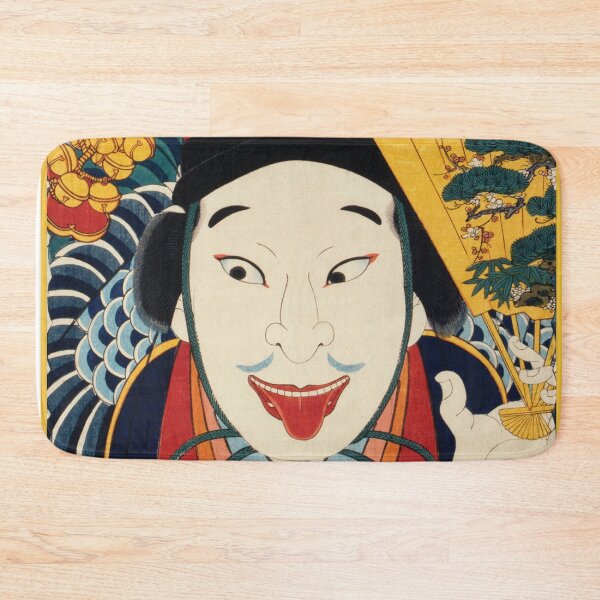 Item preview, Toyohara Kunichika | Chin-Chin Lucky designed and sold by BossyCatHome.