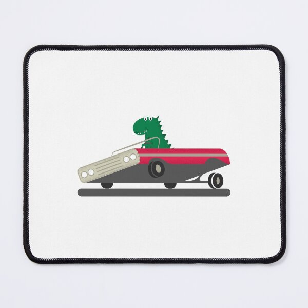 Item preview, Dino rides in a lowrider. designed and sold by lakokakr.