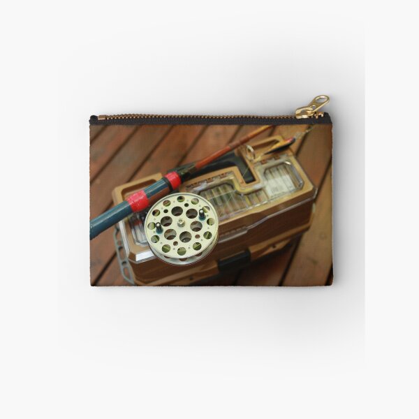 Item preview, fishing rod with big reel still life designed and sold by mrivserg.