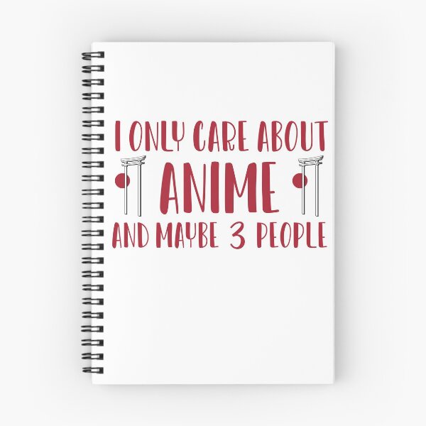 Item preview, I Only Care About Anime And Maybe 3 People designed and sold by ErmessThiings.
