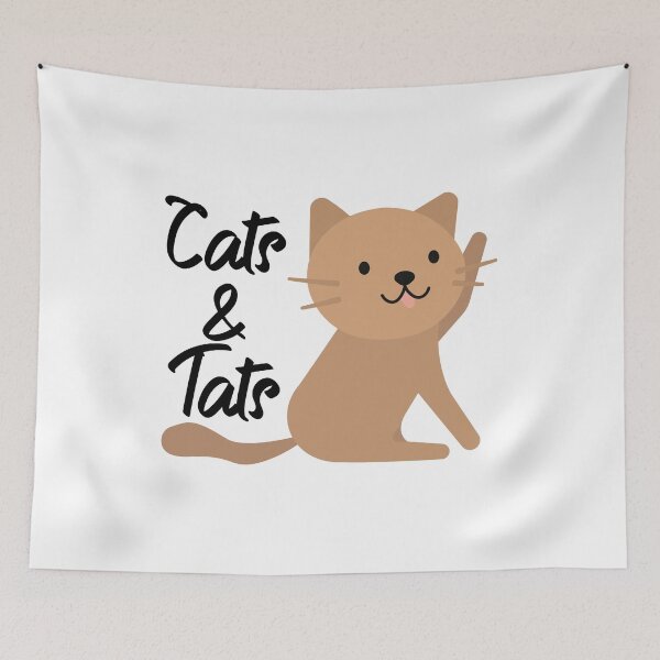 Item preview, Cats and Tats, cute cat designed and sold by StoreMix23.
