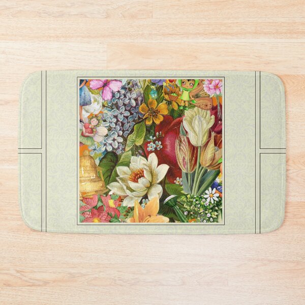 Item preview, Beautiful Flowerlover/Flowerlover Vintage Pastels Seamless Pattern designed and sold by haRexia.