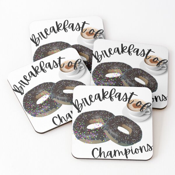 Item preview,  Breakfast of champions. Doughnut designed and sold by BronikowskiART.