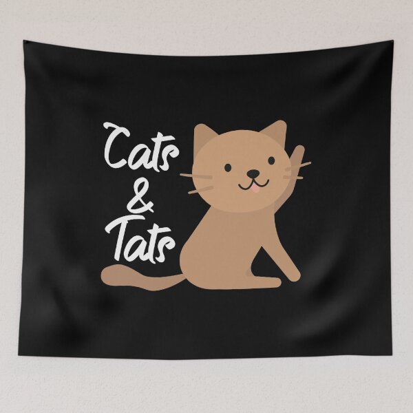 Item preview, Cats and Tats, cute cat designed and sold by StoreMix23.