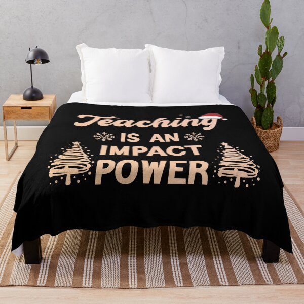 Item preview, Teaching Is An Impact Power cool gift for Christmas, Xmas, Noel designed and sold by Mehdi Art.