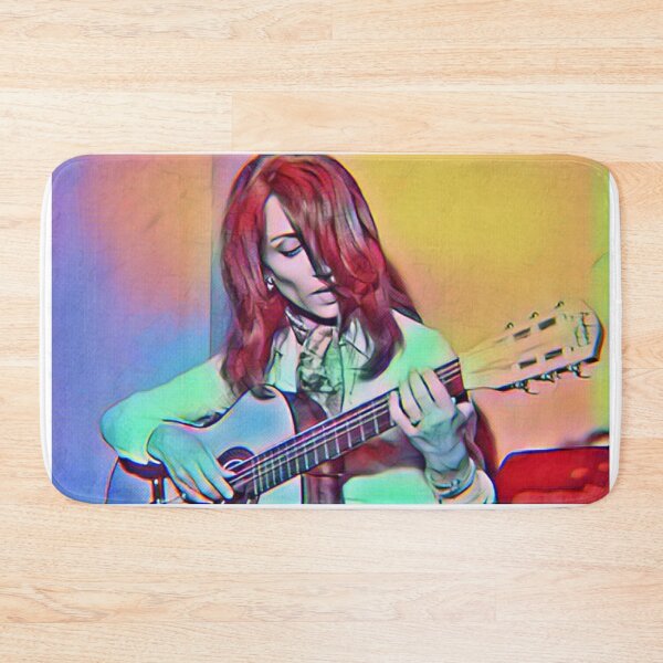 Item preview, Vintage fairuz guitar designed and sold by K.Habibi.