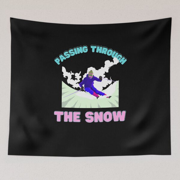 Item preview, Passing Through The Snow - Skier  designed and sold by The-Muse.