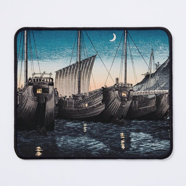 Item preview, Junks In Inatori Bay by Hiroaki TakahashiJunks In Inatori Bay designed and sold by BossyCatHome.