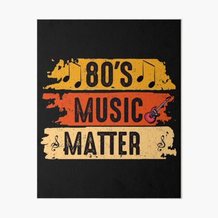 Artikel-Vorschau von 80er Musikliebhaber, 80er Musik ist wichtig, designt und verkauft von remonss.