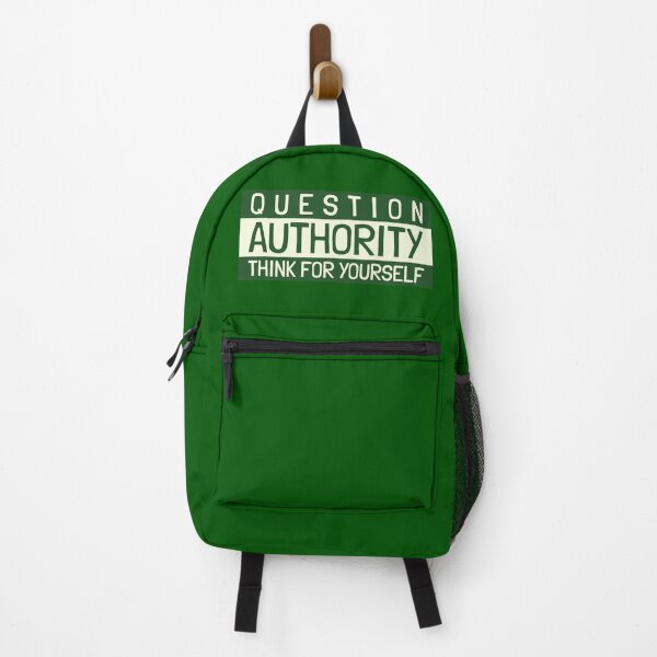 Item preview, Question Authority Think For Yourself - Funny Design designed and sold by TheHillSpruce.