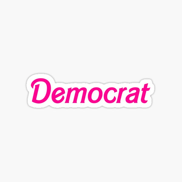 Democrat Sticker