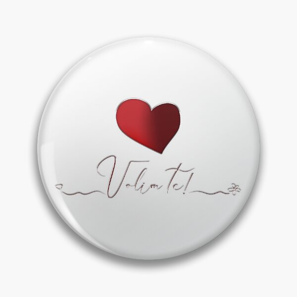 Item preview, Crveno srce "Volim te!"  designed and sold by MC Art Studio.