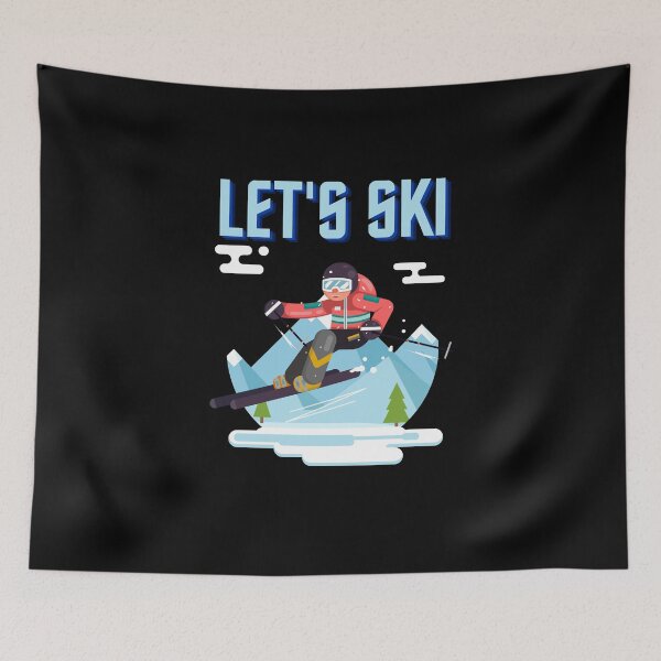 Item preview, Let's Ski Snow Sport - Freestyler Jumping Skier designed and sold by The-Muse.