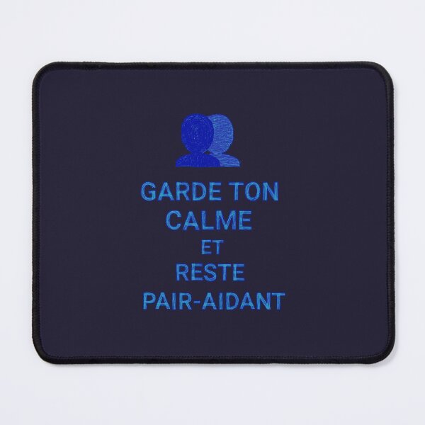 Item preview, Keep calm and remain a peer helper (blue gray background) designed and sold by MentaLee.