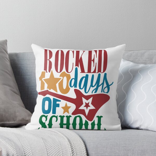 Item preview, Rocked 100 Days Of School Guitar Student Music Teacher designed and sold by mohalaz.
