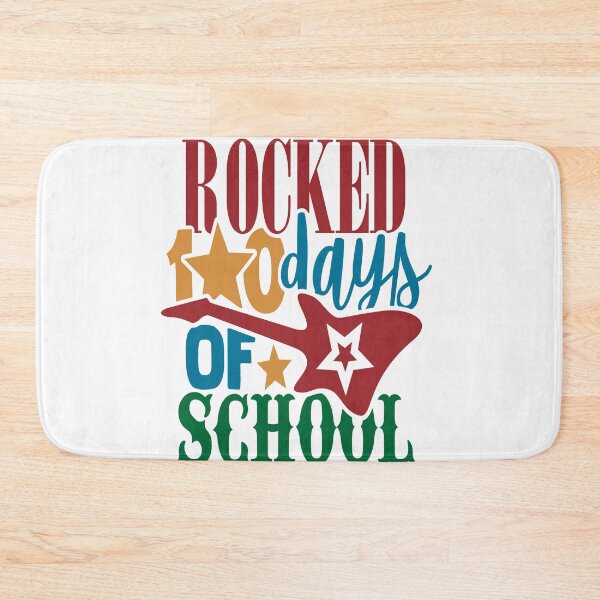 Item preview, Rocked 100 Days Of School Guitar Student Music Teacher designed and sold by mohalaz.
