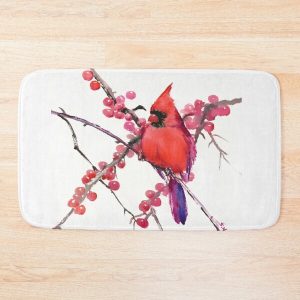 Item preview, Cardinal Bird and Berries designed and sold by surenart.