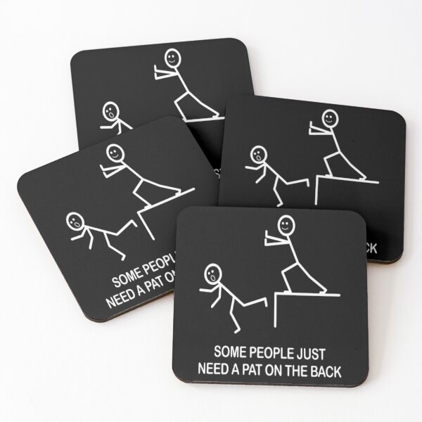 Item preview, Some people just need a pat on the back designed and sold by Makisat.