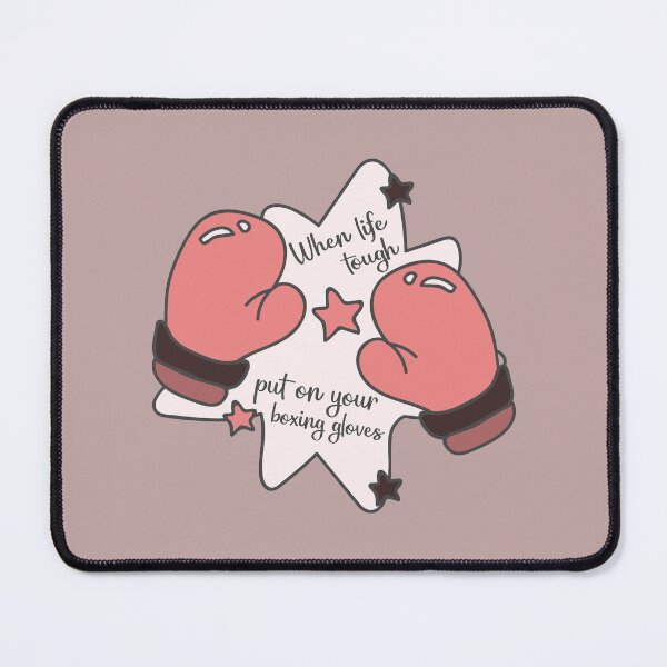 Item preview, When life tough put on your boxing gloves, Boxing Lovers Gift designed and sold by SweetbeStore.