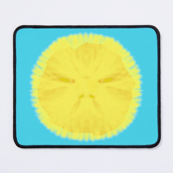 Item preview, Grumpy Frowny Sun (Sky Blue Background) designed and sold by ArtByLM.