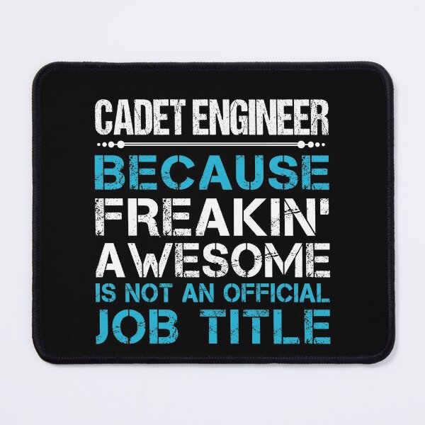 Item preview, Cadet Engineer T Shirt - Freaking Awesome Job Gift Item Tee designed and sold by oetate4774.